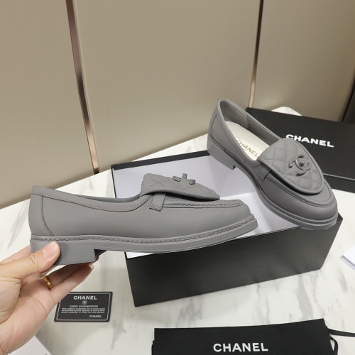 Cheap Chanel Leather Shoes For Women #1266963 Replica Wholesale [$92.00 USD] [ITEM#1266963] on Replica 