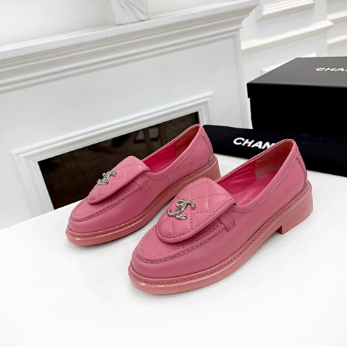 Cheap Chanel Leather Shoes For Women #1266965 Replica Wholesale [$92.00 USD] [ITEM#1266965] on Replica 