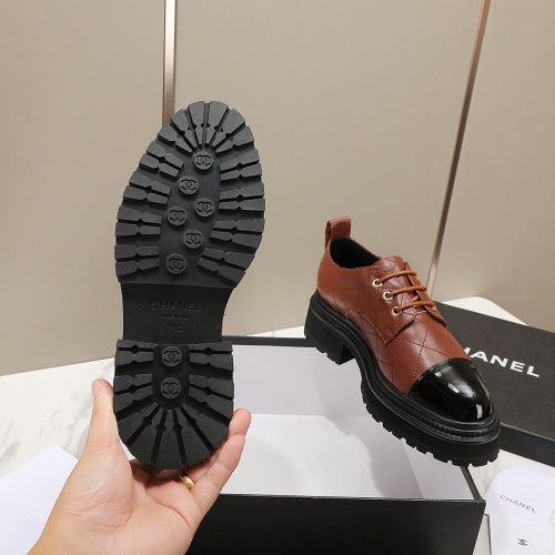 Cheap Chanel Leather Shoes For Women #1266972 Replica Wholesale [$100.00 USD] [ITEM#1266972] on Replica 