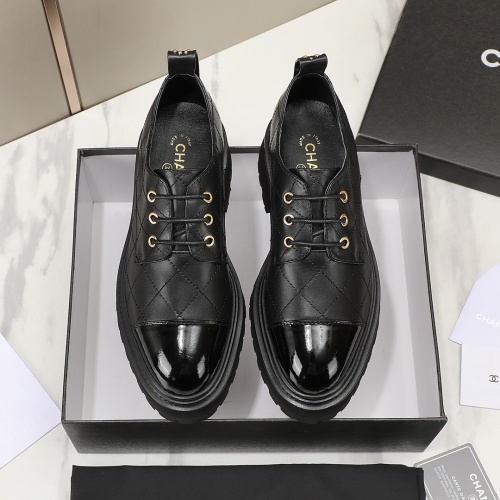 Cheap Chanel Leather Shoes For Women #1266973 Replica Wholesale [$100.00 USD] [ITEM#1266973] on Replica 