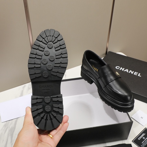 Cheap Chanel Leather Shoes For Women #1266976 Replica Wholesale [$100.00 USD] [ITEM#1266976] on Replica 