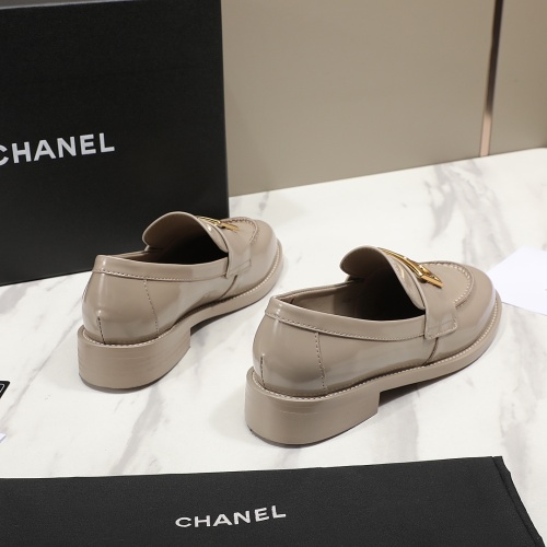 Cheap Chanel Leather Shoes For Women #1266979 Replica Wholesale [$98.00 USD] [ITEM#1266979] on Replica Chanel Leather Shoes