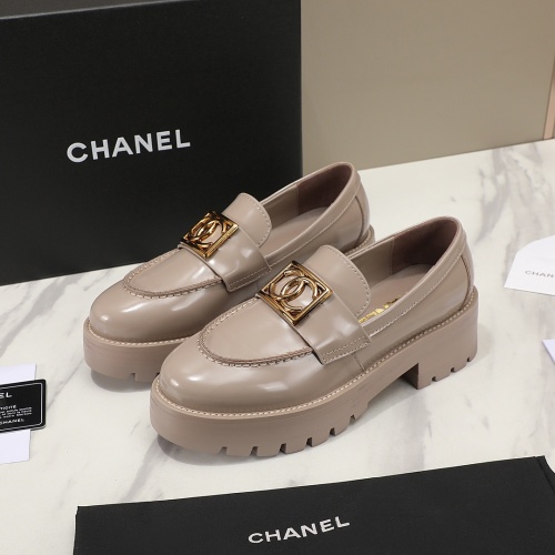 Cheap Chanel Leather Shoes For Women #1266982 Replica Wholesale [$102.00 USD] [ITEM#1266982] on Replica 