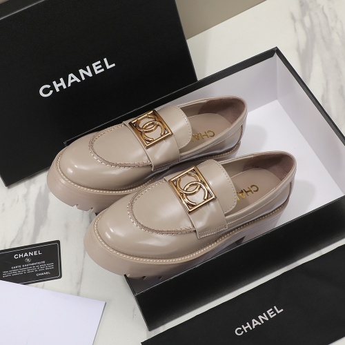 Cheap Chanel Leather Shoes For Women #1266982 Replica Wholesale [$102.00 USD] [ITEM#1266982] on Replica 