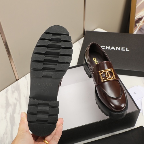 Cheap Chanel Leather Shoes For Women #1266984 Replica Wholesale [$102.00 USD] [ITEM#1266984] on Replica 