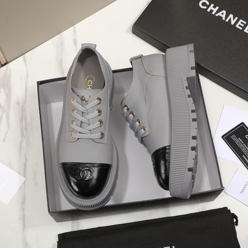 Chanel Leather Shoes For Women #1266985