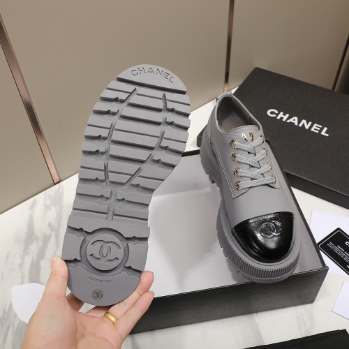 Cheap Chanel Leather Shoes For Women #1266985 Replica Wholesale [$98.00 USD] [ITEM#1266985] on Replica 