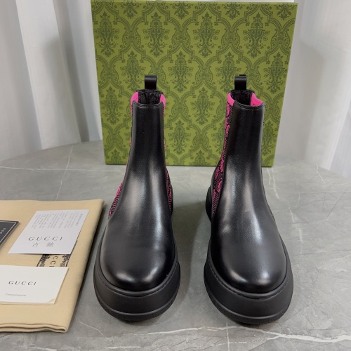 Cheap Gucci Boots For Women #1266991 Replica Wholesale [$115.00 USD] [ITEM#1266991] on Replica 