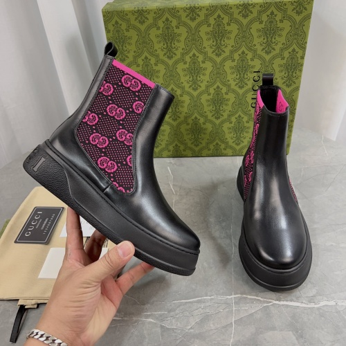 Cheap Gucci Boots For Men #1266992 Replica Wholesale [$115.00 USD] [ITEM#1266992] on Replica 