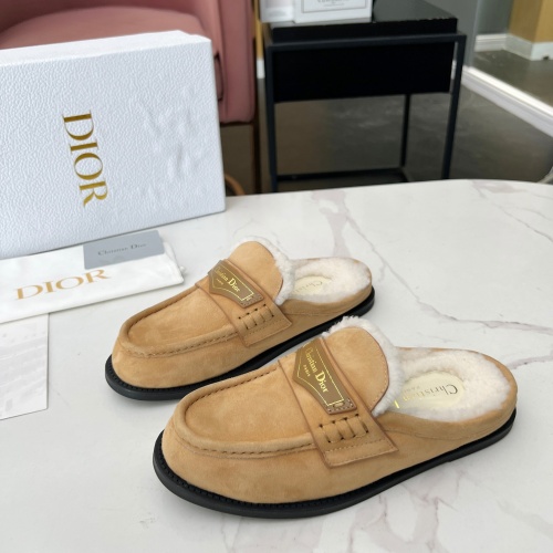 Cheap Christian Dior Slippers For Women #1266993 Replica Wholesale [$100.00 USD] [ITEM#1266993] on Replica Christian Dior Slippers