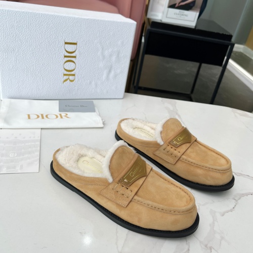 Cheap Christian Dior Slippers For Women #1266993 Replica Wholesale [$100.00 USD] [ITEM#1266993] on Replica Christian Dior Slippers