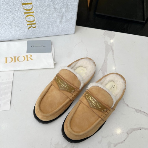 Cheap Christian Dior Slippers For Women #1266993 Replica Wholesale [$100.00 USD] [ITEM#1266993] on Replica Christian Dior Slippers