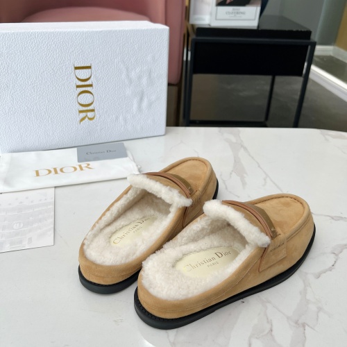 Cheap Christian Dior Slippers For Women #1266993 Replica Wholesale [$100.00 USD] [ITEM#1266993] on Replica Christian Dior Slippers