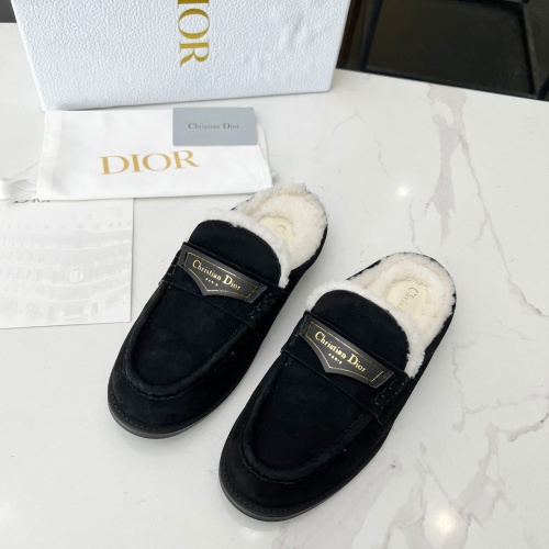 Cheap Christian Dior Slippers For Women #1266994 Replica Wholesale [$100.00 USD] [ITEM#1266994] on Replica Christian Dior Slippers