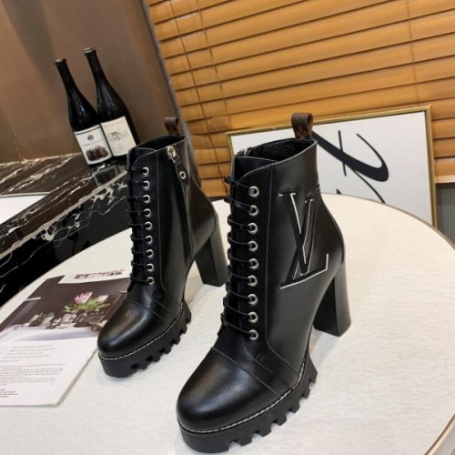 Cheap Louis Vuitton Boots For Women #1267005 Replica Wholesale [$98.00 USD] [ITEM#1267005] on Replica Louis Vuitton Boots