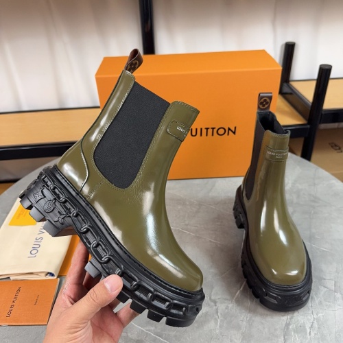 Cheap Louis Vuitton Boots For Women #1267010 Replica Wholesale [$118.00 USD] [ITEM#1267010] on Replica Louis Vuitton Boots