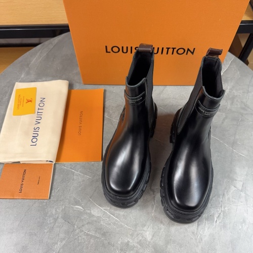 Cheap Louis Vuitton Boots For Women #1267011 Replica Wholesale [$118.00 USD] [ITEM#1267011] on Replica Louis Vuitton Boots