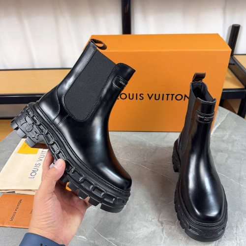 Cheap Louis Vuitton Boots For Women #1267011 Replica Wholesale [$118.00 USD] [ITEM#1267011] on Replica Louis Vuitton Boots