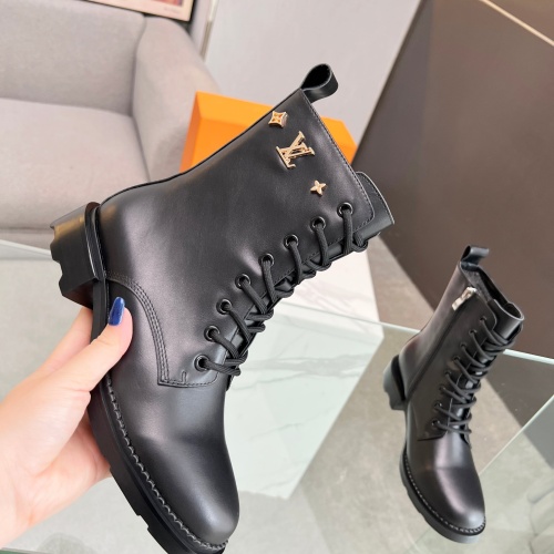 Cheap Louis Vuitton Boots For Women #1267012 Replica Wholesale [$102.00 USD] [ITEM#1267012] on Replica Louis Vuitton Boots