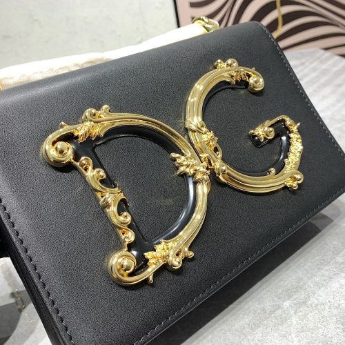 Cheap Dolce &amp; Gabbana D&amp;G AAA Quality Messenger Bags For Women #1267015 Replica Wholesale [$105.00 USD] [ITEM#1267015] on Replica Dolce &amp; Gabbana D&amp;G AAA Quality Messenger Bags