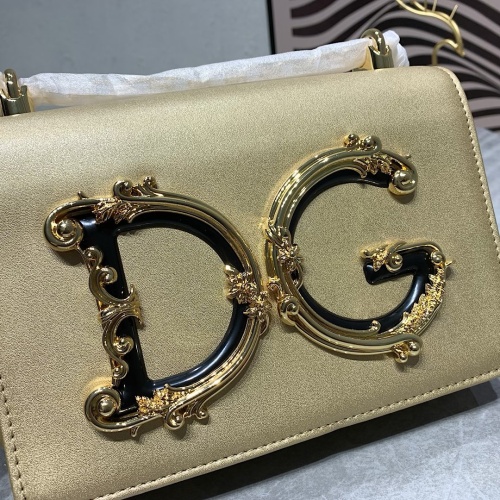 Cheap Dolce &amp; Gabbana D&amp;G AAA Quality Messenger Bags For Women #1267016 Replica Wholesale [$105.00 USD] [ITEM#1267016] on Replica Dolce &amp; Gabbana D&amp;G AAA Quality Messenger Bags