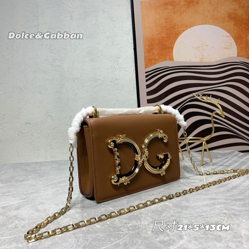 Cheap Dolce &amp; Gabbana D&amp;G AAA Quality Messenger Bags For Women #1267018 Replica Wholesale [$105.00 USD] [ITEM#1267018] on Replica Dolce &amp; Gabbana D&amp;G AAA Quality Messenger Bags