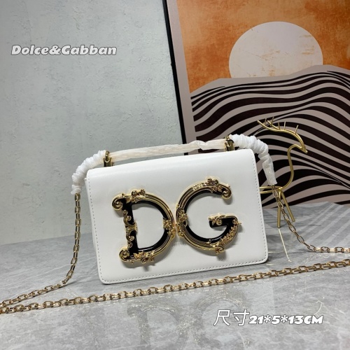 Cheap Dolce &amp; Gabbana D&amp;G AAA Quality Messenger Bags For Women #1267019 Replica Wholesale [$105.00 USD] [ITEM#1267019] on Replica Dolce &amp; Gabbana D&amp;G AAA Quality Messenger Bags