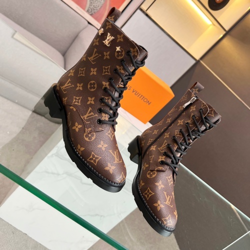 Cheap Louis Vuitton Boots For Women #1267021 Replica Wholesale [$102.00 USD] [ITEM#1267021] on Replica Louis Vuitton Boots