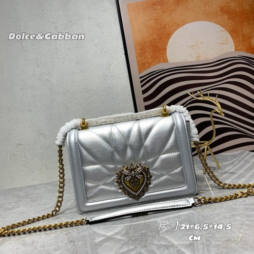 Cheap Dolce &amp; Gabbana D&amp;G AAA Quality Messenger Bags For Women #1267027 Replica Wholesale [$115.00 USD] [ITEM#1267027] on Replica Dolce &amp; Gabbana D&amp;G AAA Quality Messenger Bags