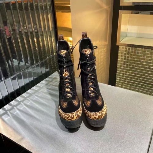 Cheap Louis Vuitton Boots For Women #1267035 Replica Wholesale [$100.00 USD] [ITEM#1267035] on Replica Louis Vuitton Boots