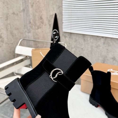 Cheap Christian Louboutin Boots For Women #1267052 Replica Wholesale [$112.00 USD] [ITEM#1267052] on Replica Christian Louboutin Boots