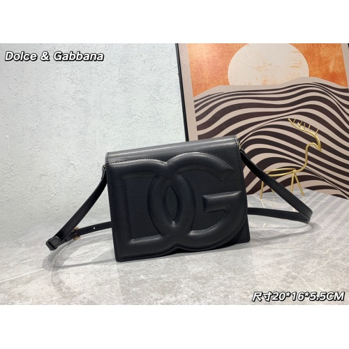 Cheap Dolce &amp; Gabbana D&amp;G AAA Quality Messenger Bags For Women #1267053 Replica Wholesale [$112.00 USD] [ITEM#1267053] on Replica Dolce &amp; Gabbana D&amp;G AAA Quality Messenger Bags