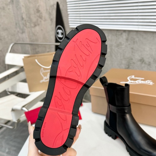 Cheap Christian Louboutin Boots For Women #1267056 Replica Wholesale [$112.00 USD] [ITEM#1267056] on Replica Christian Louboutin Boots