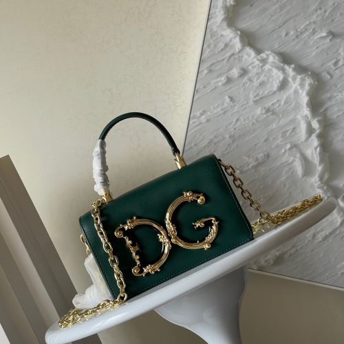 Cheap Dolce &amp; Gabbana D&amp;G AAA Quality Messenger Bags For Women #1267062 Replica Wholesale [$115.00 USD] [ITEM#1267062] on Replica Dolce &amp; Gabbana D&amp;G AAA Quality Messenger Bags