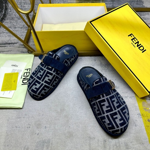 Cheap Fendi Slippers For Women #1267065 Replica Wholesale [$88.00 USD] [ITEM#1267065] on Replica Fendi Slippers