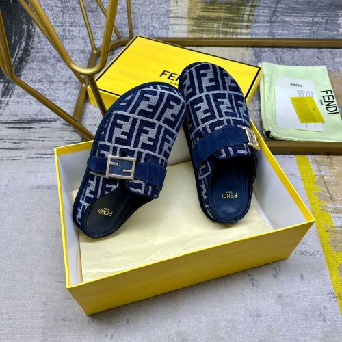 Cheap Fendi Slippers For Women #1267065 Replica Wholesale [$88.00 USD] [ITEM#1267065] on Replica Fendi Slippers