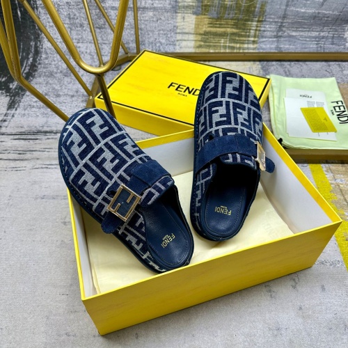 Cheap Fendi Slippers For Men #1267066 Replica Wholesale [$88.00 USD] [ITEM#1267066] on Replica Fendi Slippers