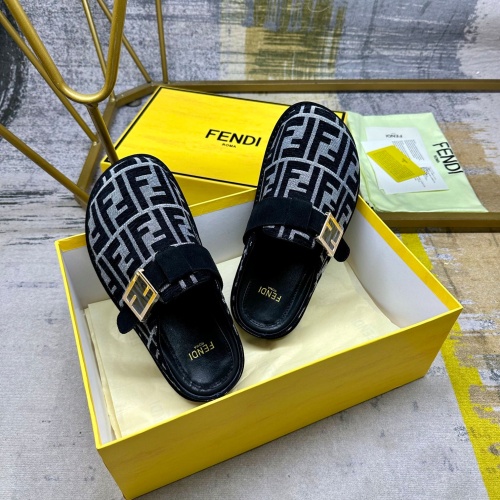 Cheap Fendi Slippers For Women #1267067 Replica Wholesale [$88.00 USD] [ITEM#1267067] on Replica Fendi Slippers