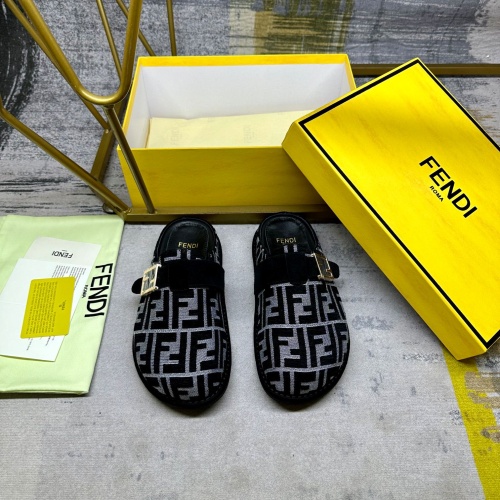 Cheap Fendi Slippers For Men #1267068 Replica Wholesale [$88.00 USD] [ITEM#1267068] on Replica Fendi Slippers