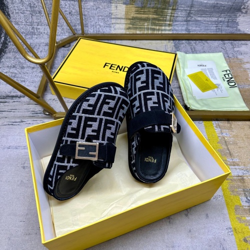 Cheap Fendi Slippers For Men #1267068 Replica Wholesale [$88.00 USD] [ITEM#1267068] on Replica Fendi Slippers