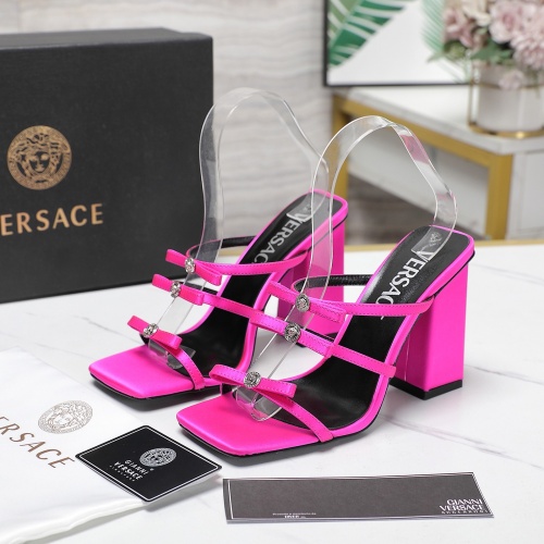 Cheap Versace Sandal For Women #1267112 Replica Wholesale [$112.00 USD] [ITEM#1267112] on Replica Versace Sandal