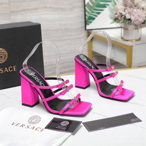 Cheap Versace Sandal For Women #1267112 Replica Wholesale [$112.00 USD] [ITEM#1267112] on Replica Versace Sandal