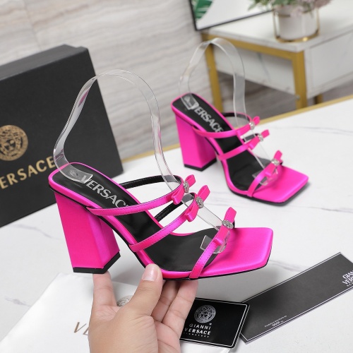 Cheap Versace Sandal For Women #1267112 Replica Wholesale [$112.00 USD] [ITEM#1267112] on Replica Versace Sandal