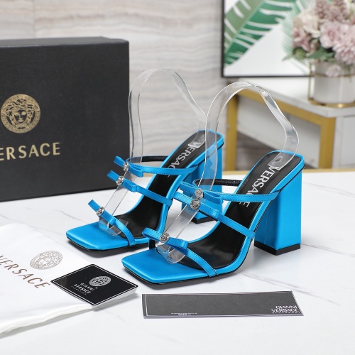 Cheap Versace Sandal For Women #1267113 Replica Wholesale [$112.00 USD] [ITEM#1267113] on Replica Versace Sandal