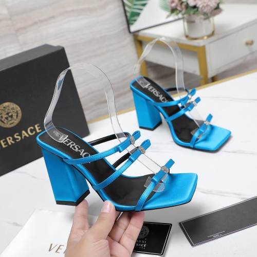 Cheap Versace Sandal For Women #1267113 Replica Wholesale [$112.00 USD] [ITEM#1267113] on Replica Versace Sandal