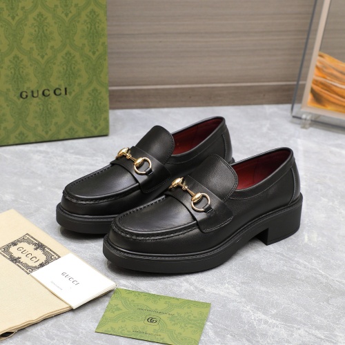 Cheap Gucci Oxfords Shoes For Women #1267122 Replica Wholesale [$122.00 USD] [ITEM#1267122] on Replica 