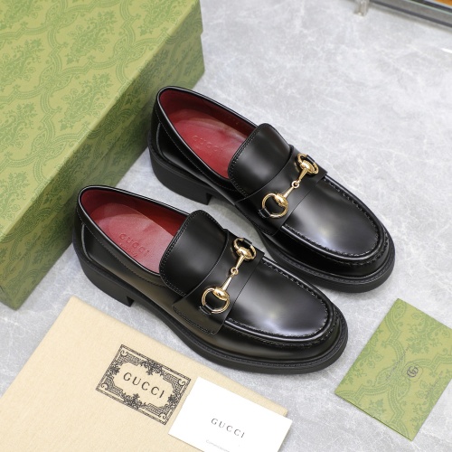 Cheap Gucci Oxfords Shoes For Women #1267123 Replica Wholesale [$122.00 USD] [ITEM#1267123] on Replica 