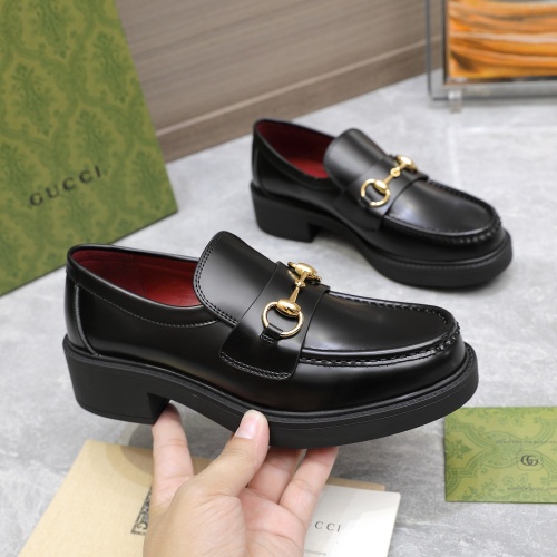 Cheap Gucci Oxfords Shoes For Women #1267123 Replica Wholesale [$122.00 USD] [ITEM#1267123] on Replica 