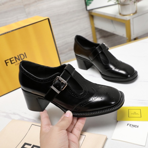 Cheap Fendi High-Heeled Shoes For Women #1267133 Replica Wholesale [$140.00 USD] [ITEM#1267133] on Replica Fendi High-Heeled Shoes