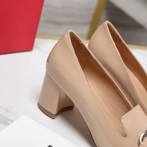 Cheap Salvatore Ferragamo High-Heeled Shoes For Women #1267140 Replica Wholesale [$108.00 USD] [ITEM#1267140] on Replica Salvatore Ferragamo High-Heeled Shoes